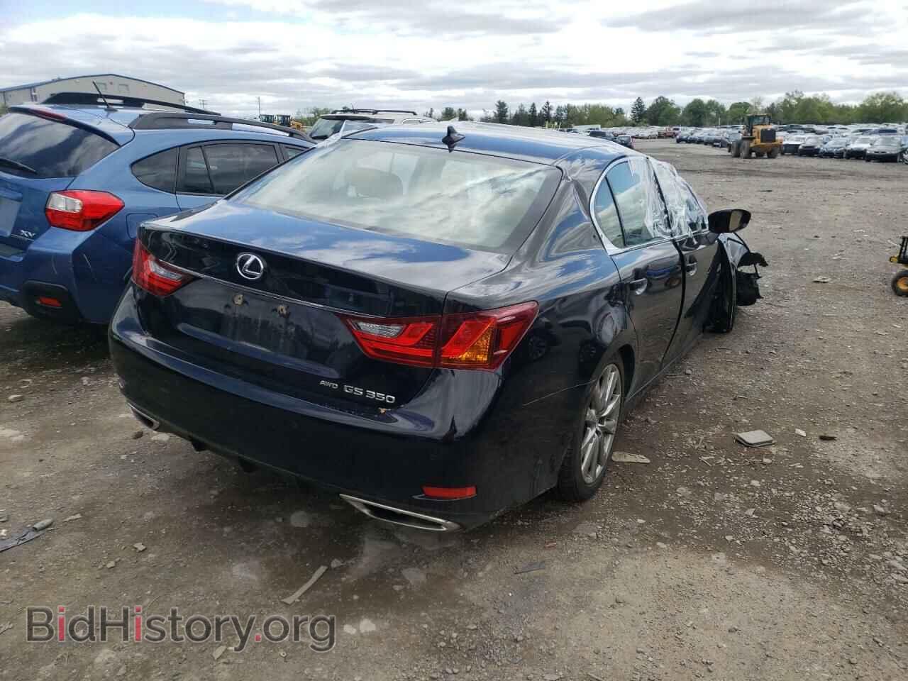 2014 LEXUS GS350 - VIN: JTHCE1BL4E5020496 - Фото 4