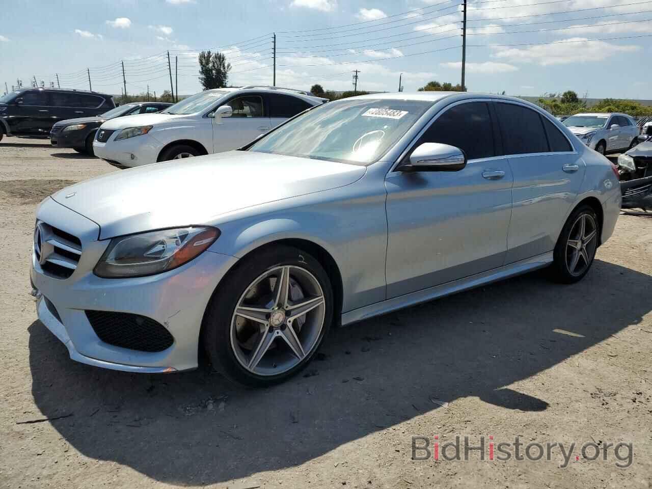 Photo 55SWF4KB4FU007072 - MERCEDES-BENZ C-CLASS 2015