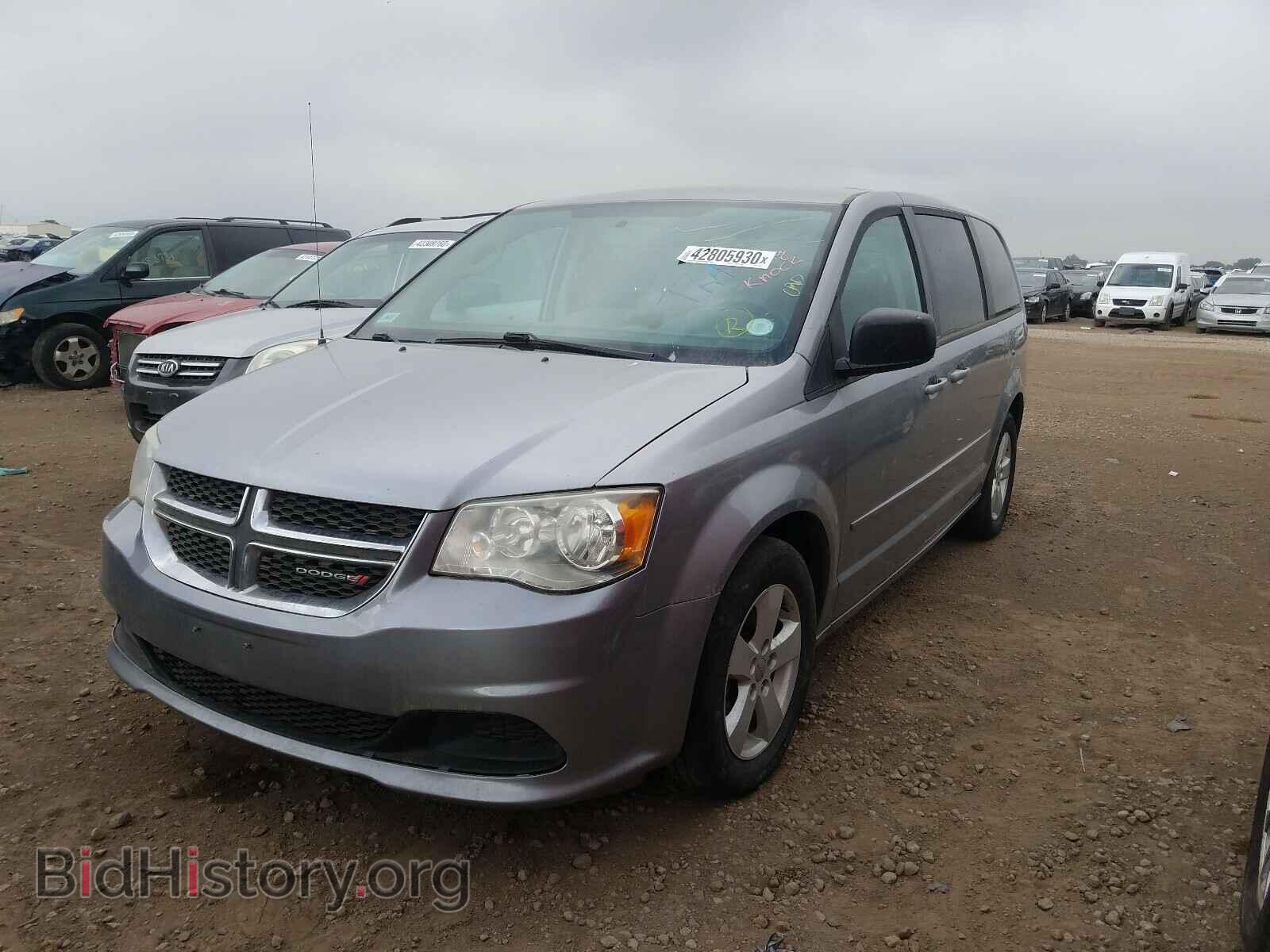 2014 DODGE CARAVAN - VIN: 2C4RDGBG6ER179575 - Фото 2