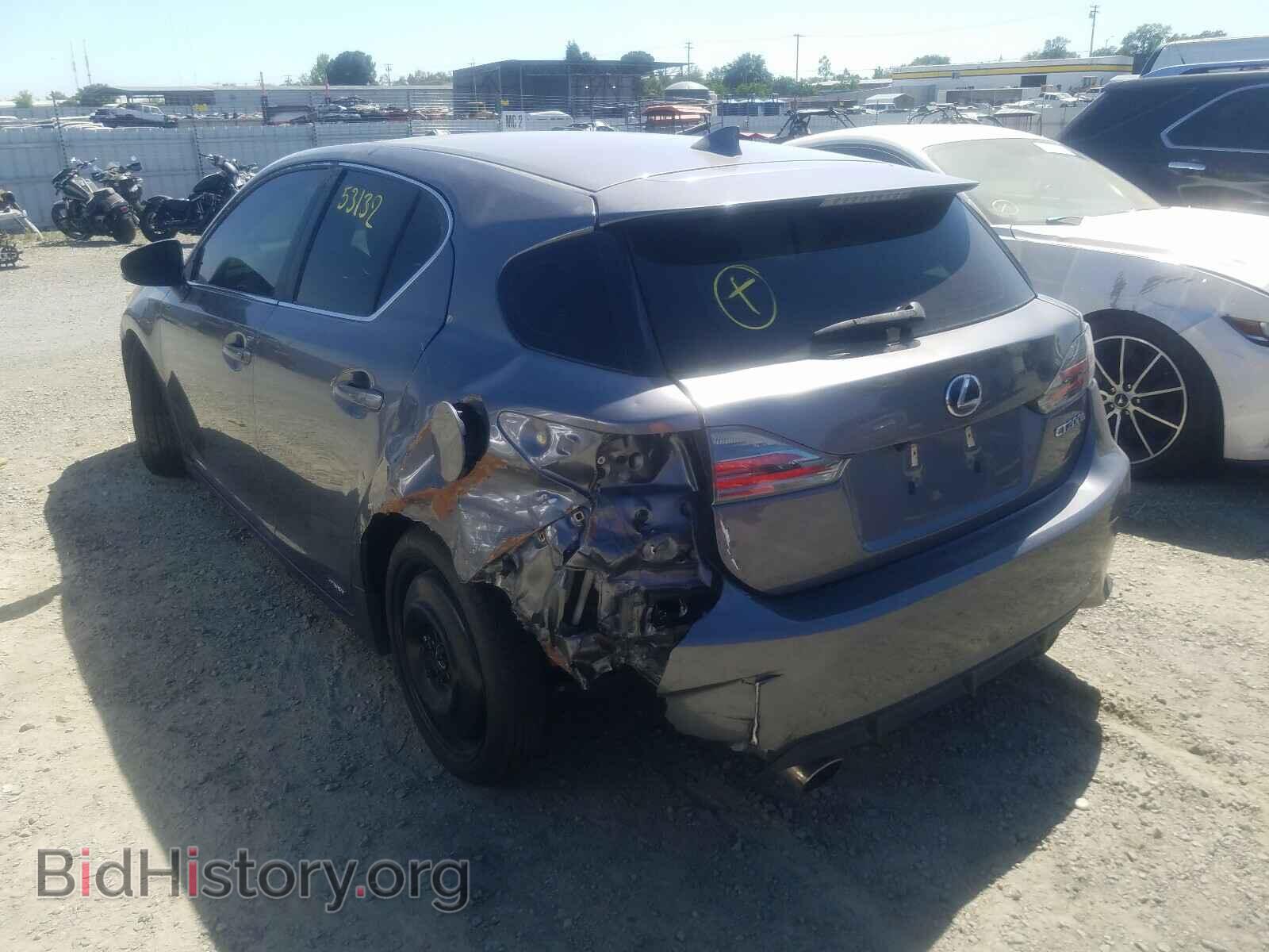 2014 LEXUS CT 200 - VIN: JTHKD5BH9E2198018 - Фото 3
