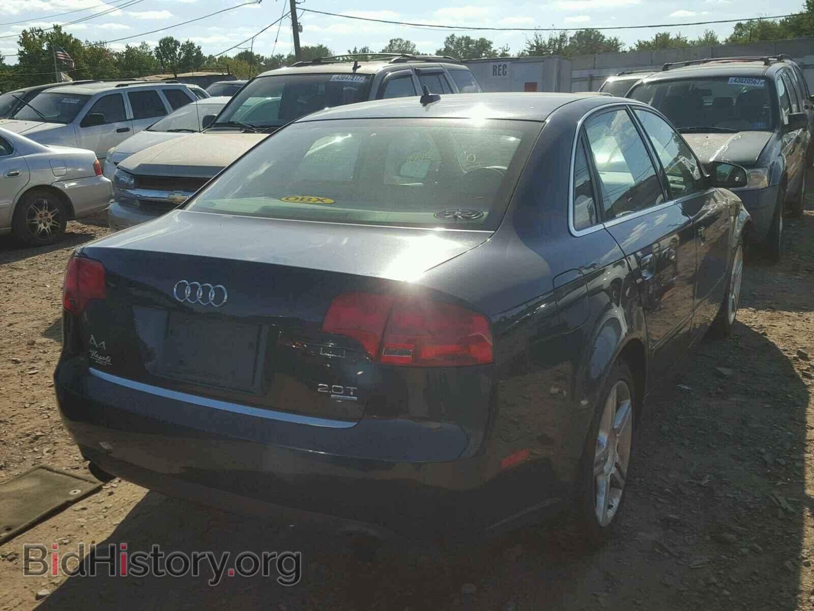 2007 AUDI A4 - VIN: WAUDF78E77A145367 - Фото 4