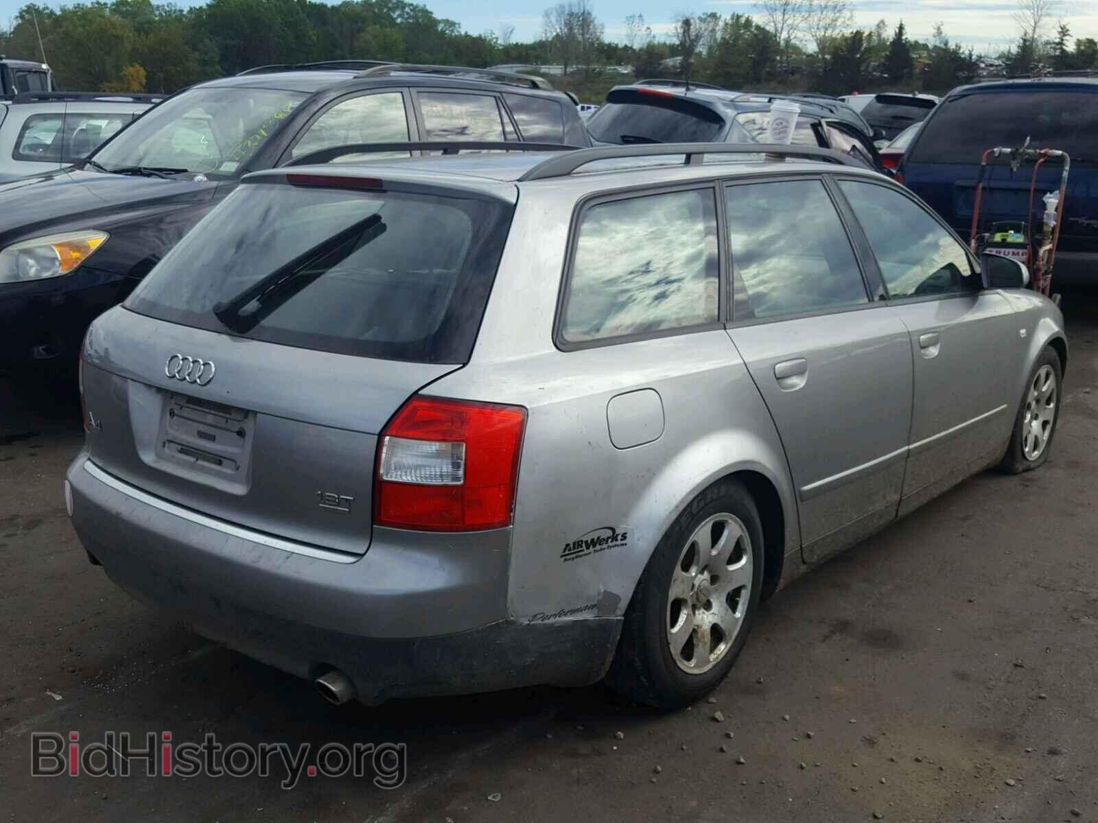 2002 AUDI A4 - VIN: WAUVC68EX2A312577 - Фото 4