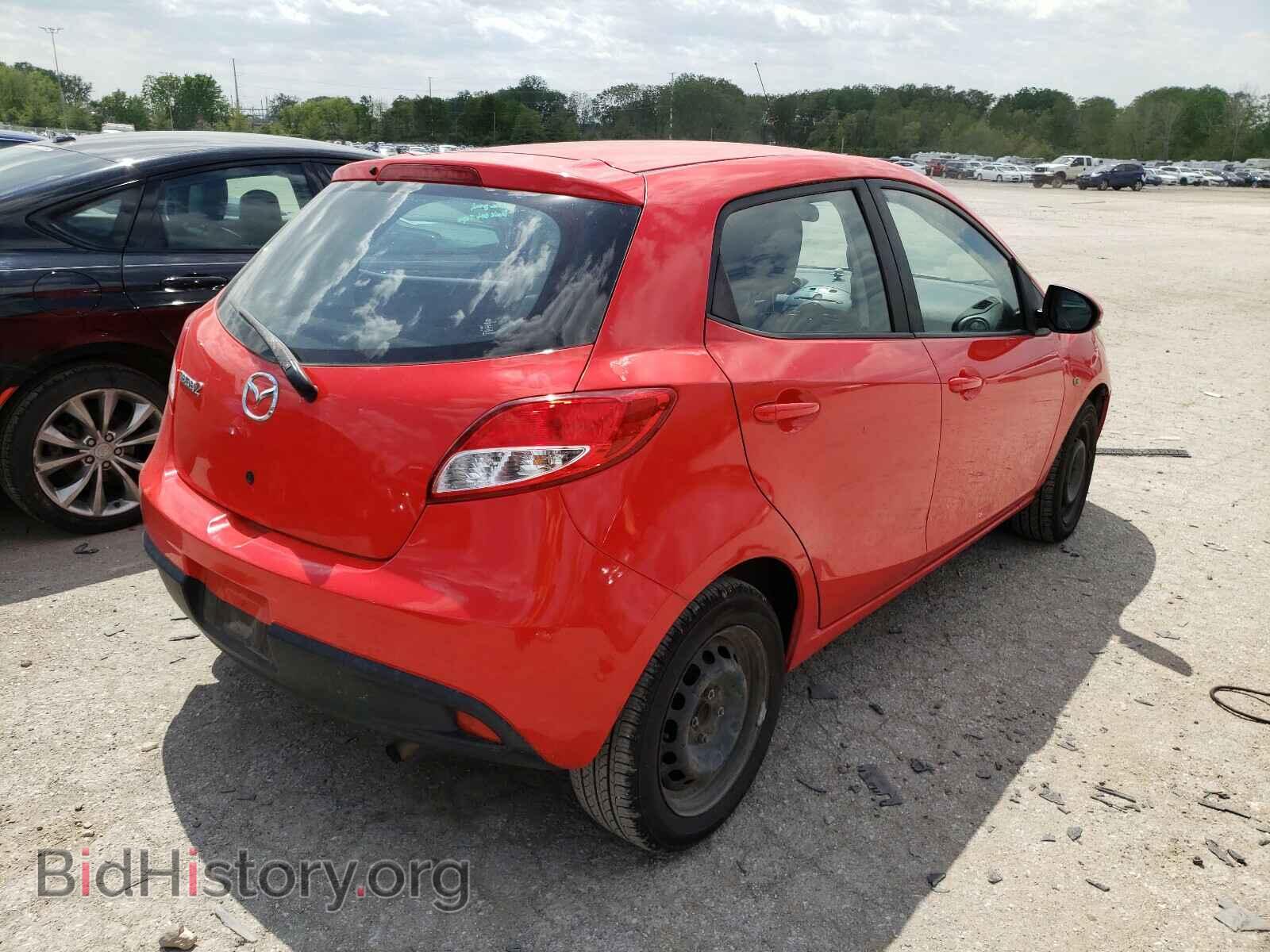 2013 MAZDA 2 - VIN: JM1DE1KZ4D0170727 - Фото 4