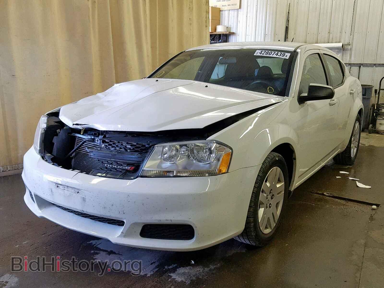 2013 DODGE AVENGER - VIN: 1C3CDZAB5DN651014 - Фото 2