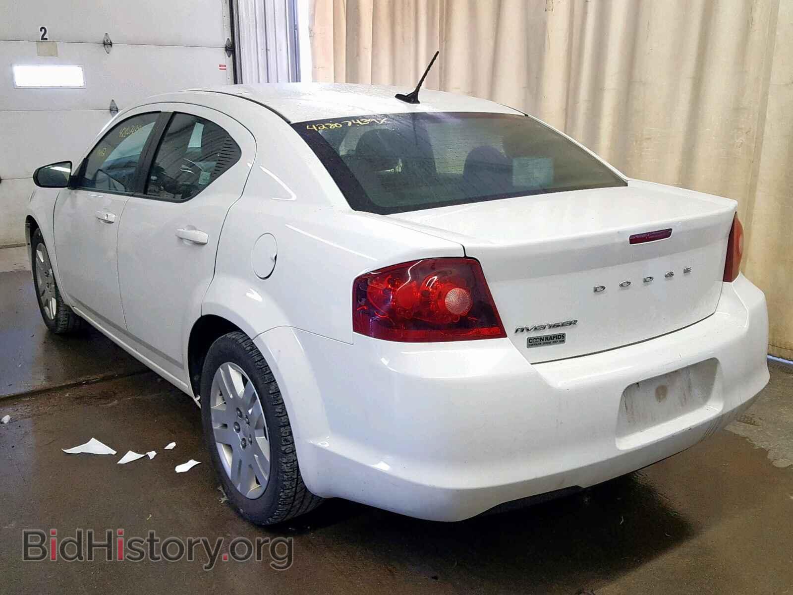 2013 DODGE AVENGER - VIN: 1C3CDZAB5DN651014 - Фото 3