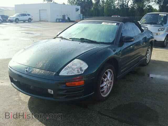 2002 MITSUBISHI ECLIPSE - VIN: 4A3AE85H22E084666 - Фото 2