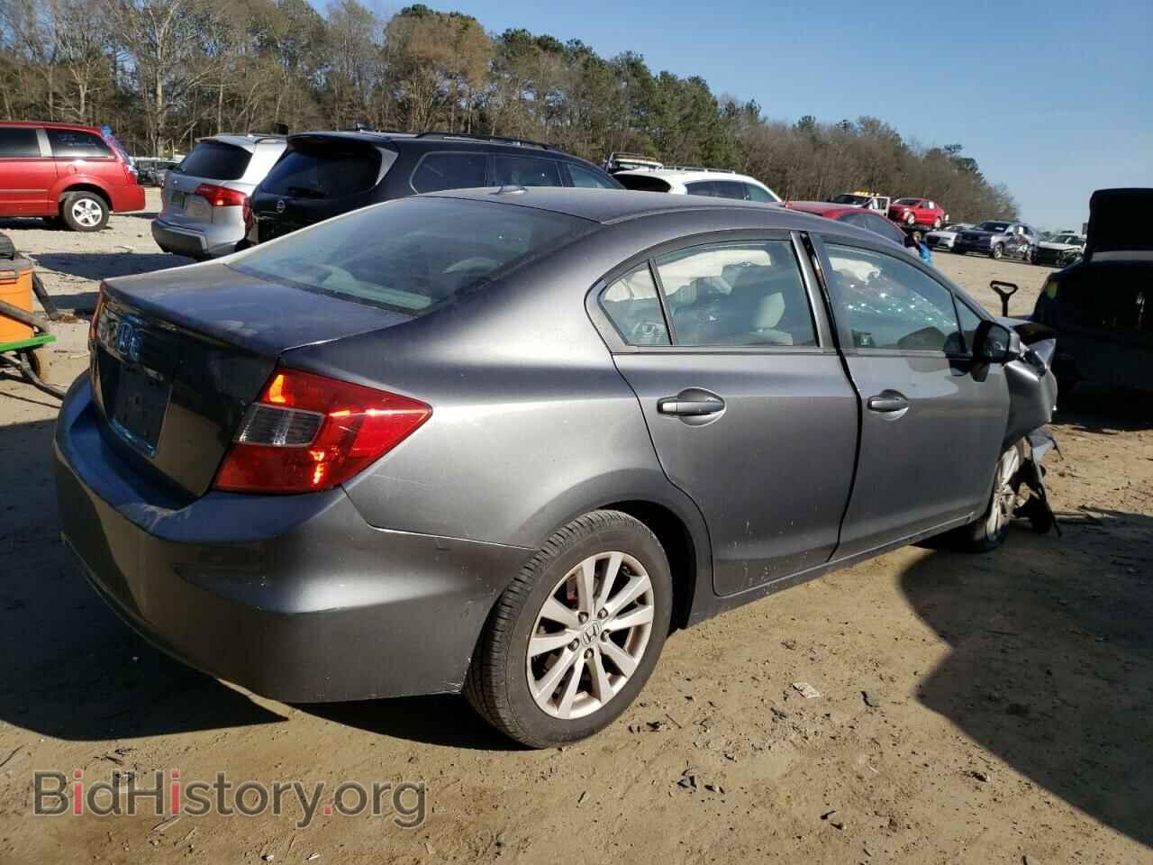 2012 HONDA CIVIC - VIN: 19XFB2F95CE039202 - Фото 3