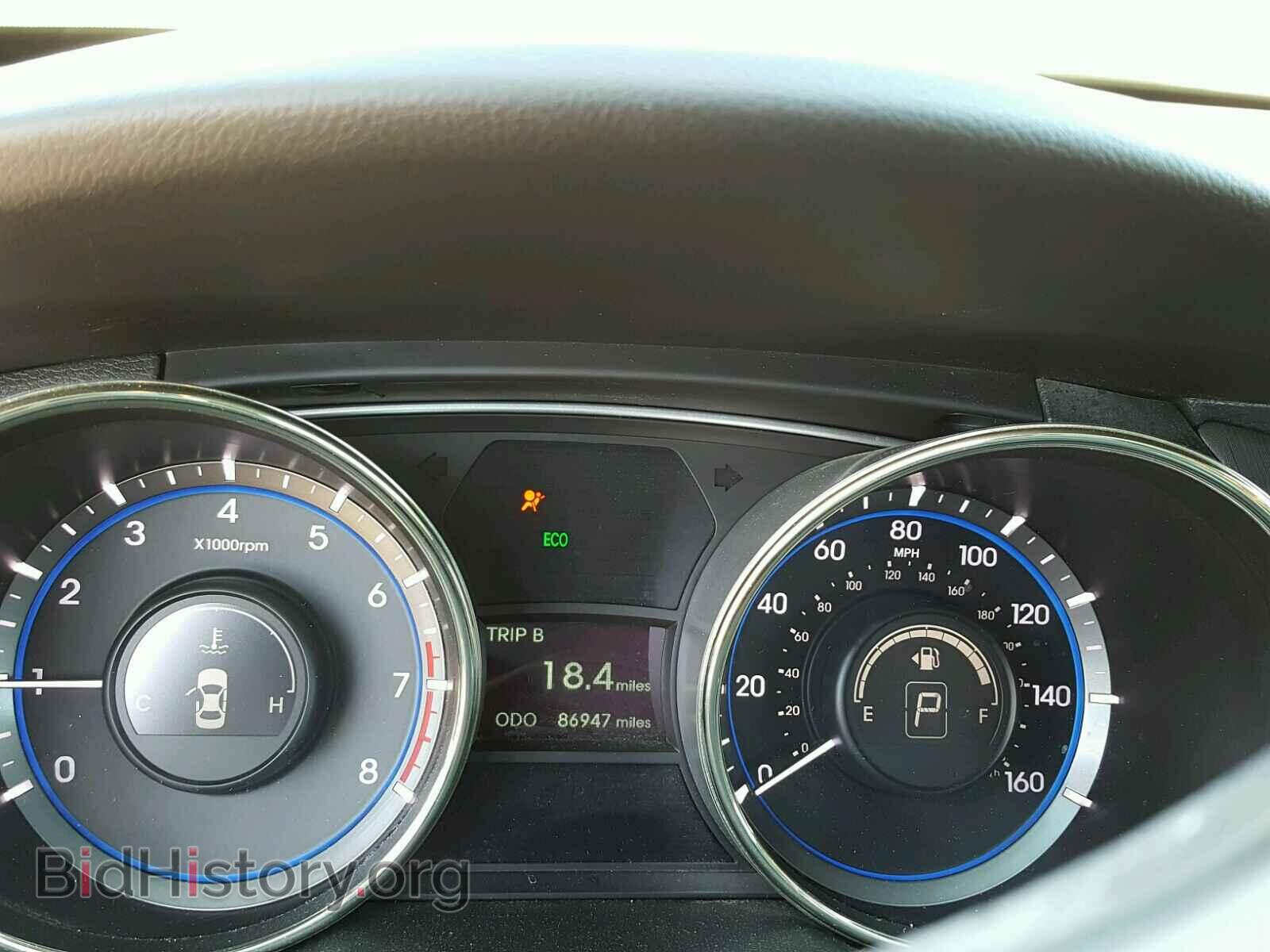 2012 HYUNDAI SONATA - VIN: 5NPEB4AC8CH361208 - Фото 8