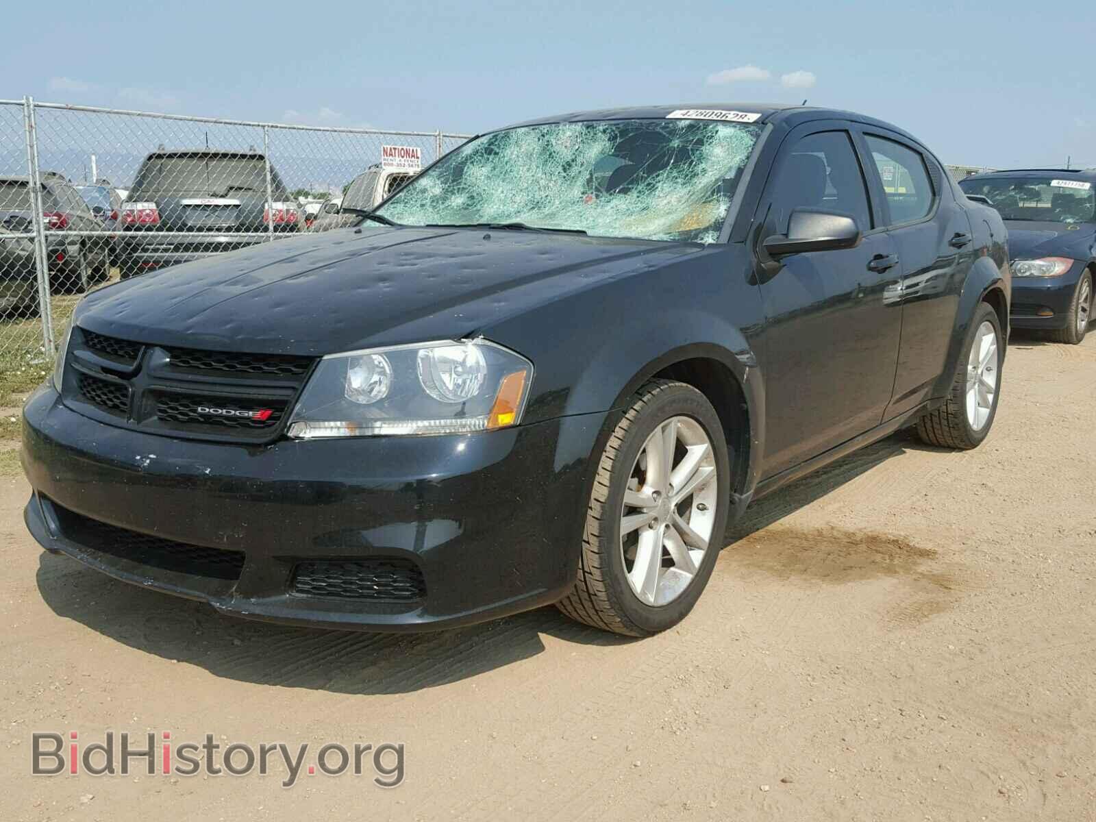 2014 DODGE AVENGER - VIN: 1C3CDZAB8EN201486 - Фото 2
