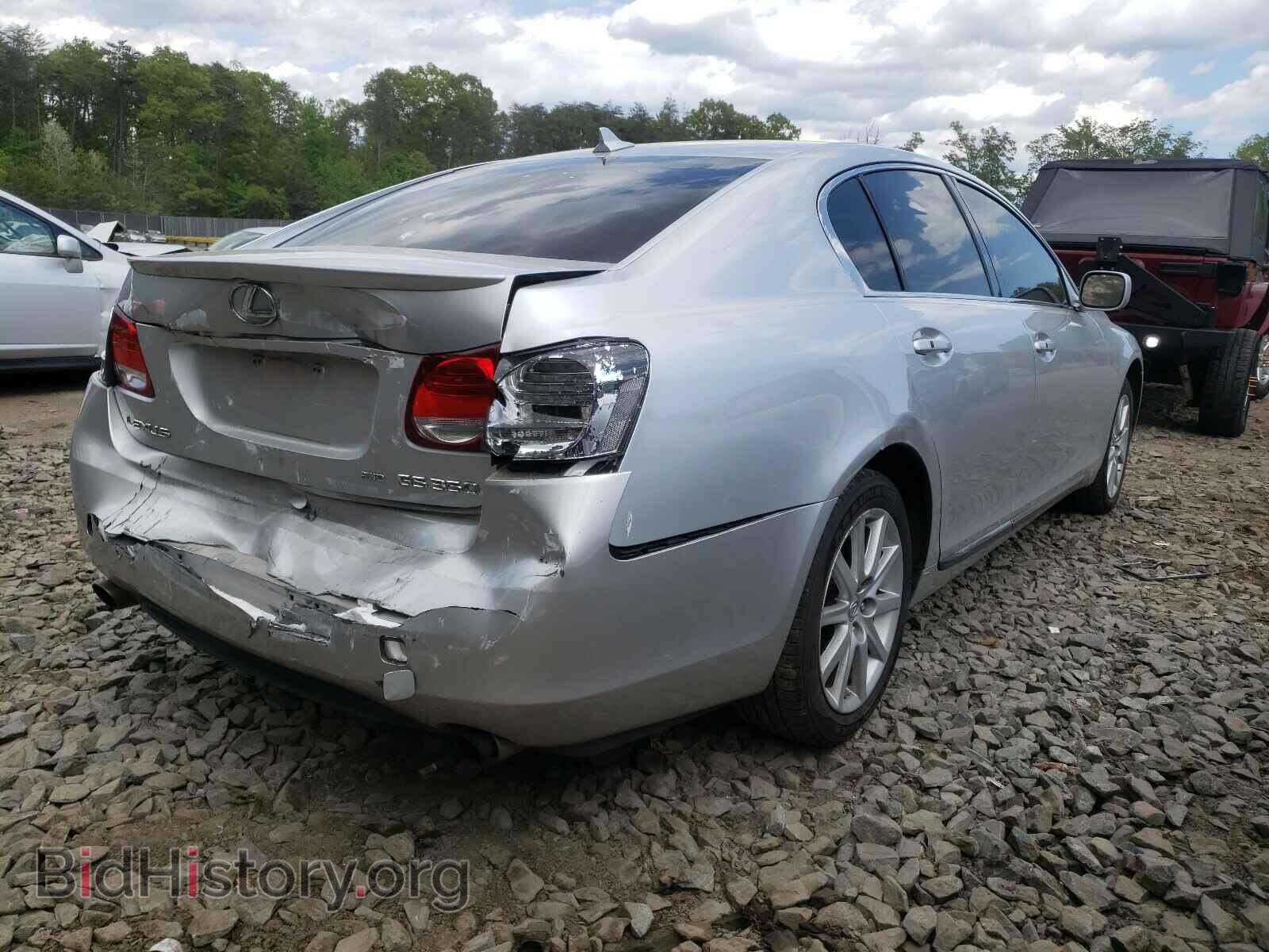 2007 LEXUS GS350 - VIN: JTHCE96S170006619 - Фото 4