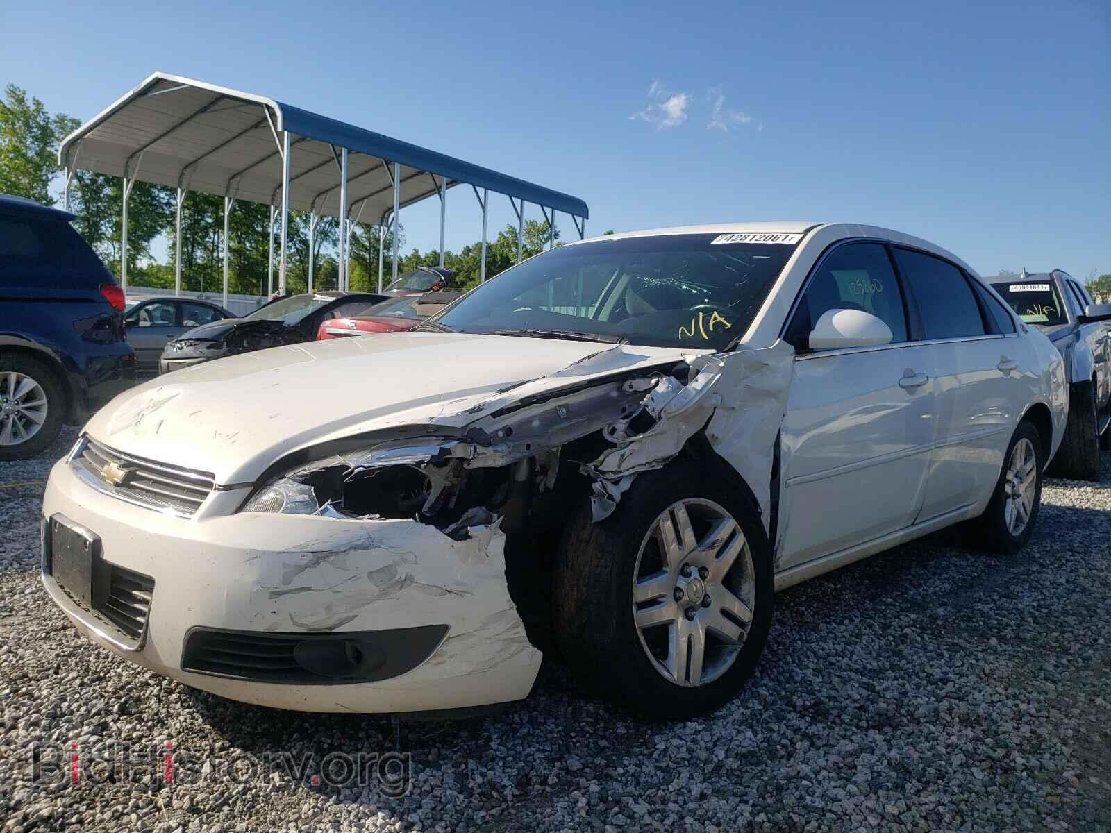 2008 CHEVROLET IMPALA - VIN: 2G1WC583681299807 - Фото 2