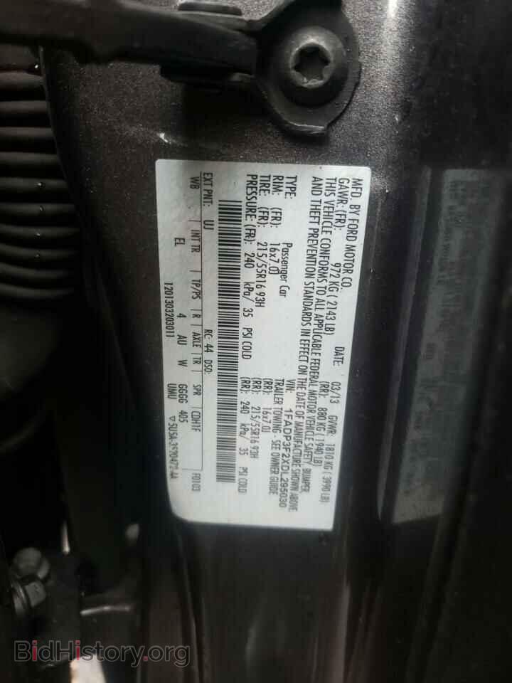 2013 FORD FOCUS - VIN: 1FADP3F2XDL295030 - Фото 10