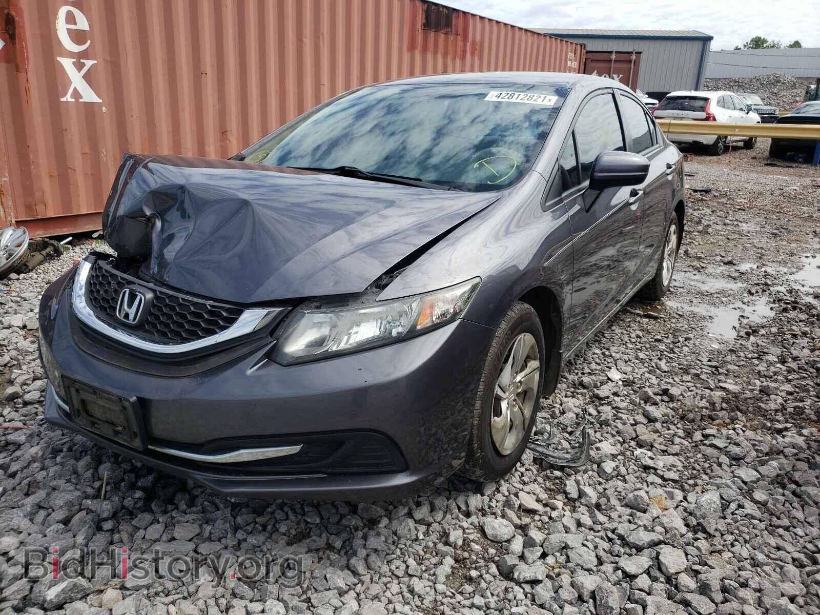 2014 HONDA CIVIC - VIN: 19XFB2F59EE004890 - Фото 2