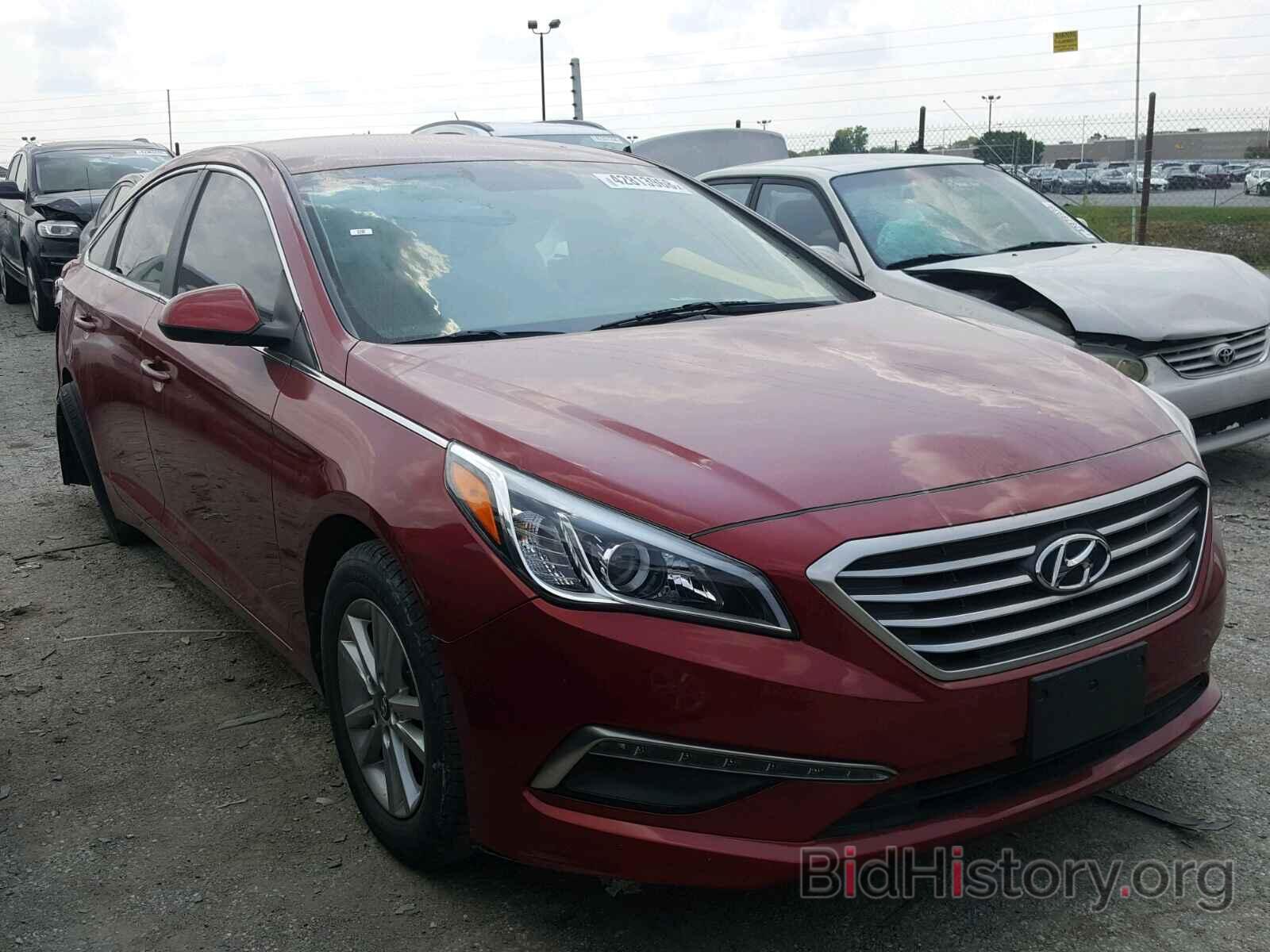 Фотография 5NPE24AF3FH024752 - HYUNDAI SONATA 2015