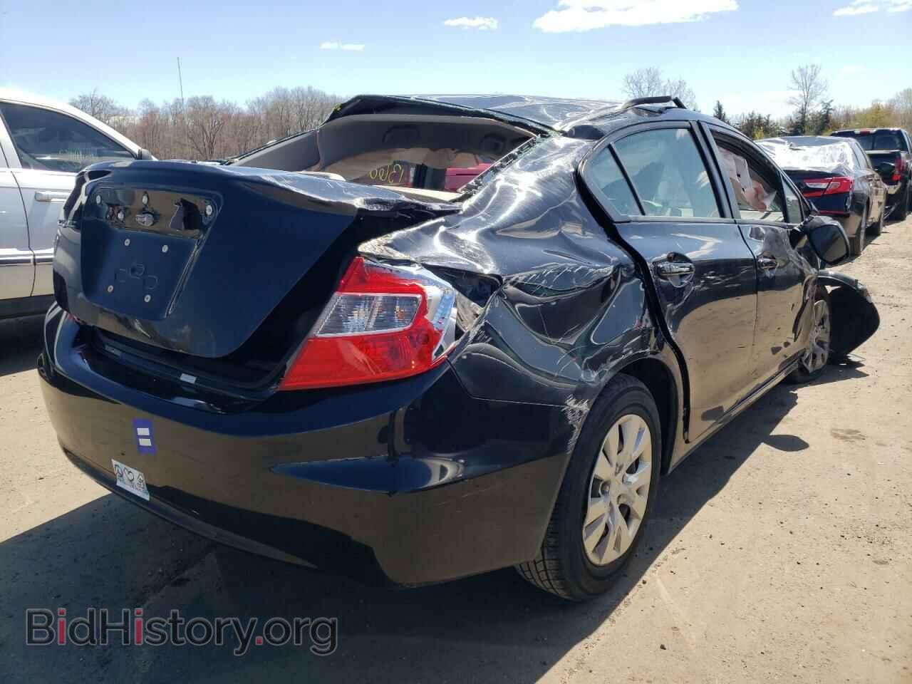 2012 HONDA CIVIC - VIN: JHMFB2F56CS005648 - Photo 4