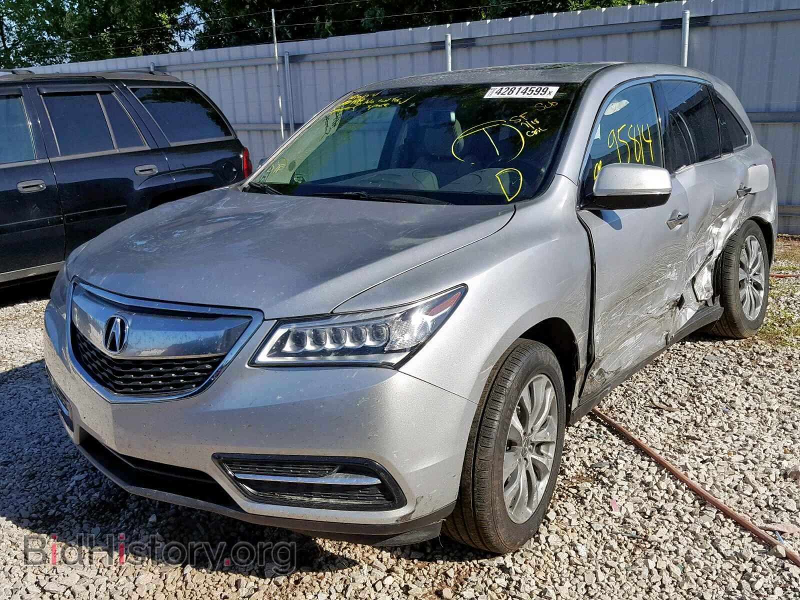 2015 ACURA MDX - VIN: 5FRYD4H45FB015818 - Фото 2