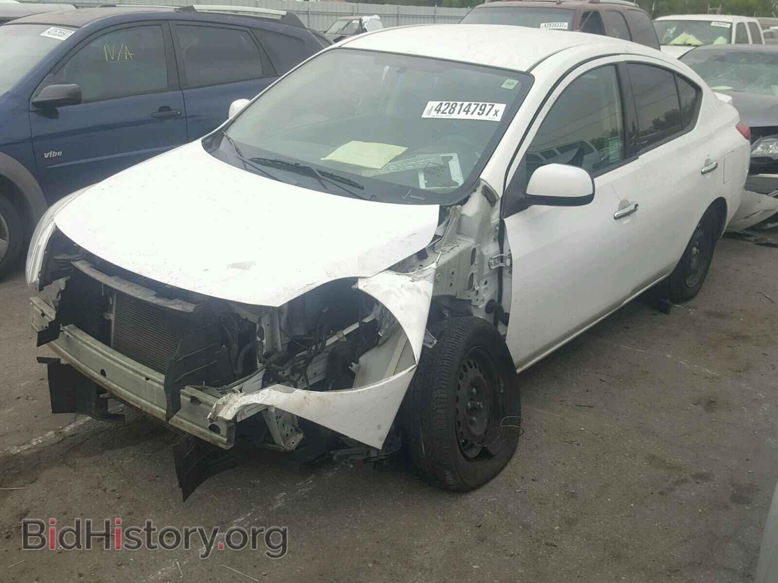 2014 NISSAN VERSA - VIN: 3N1CN7AP1EK460337 - Фото 2