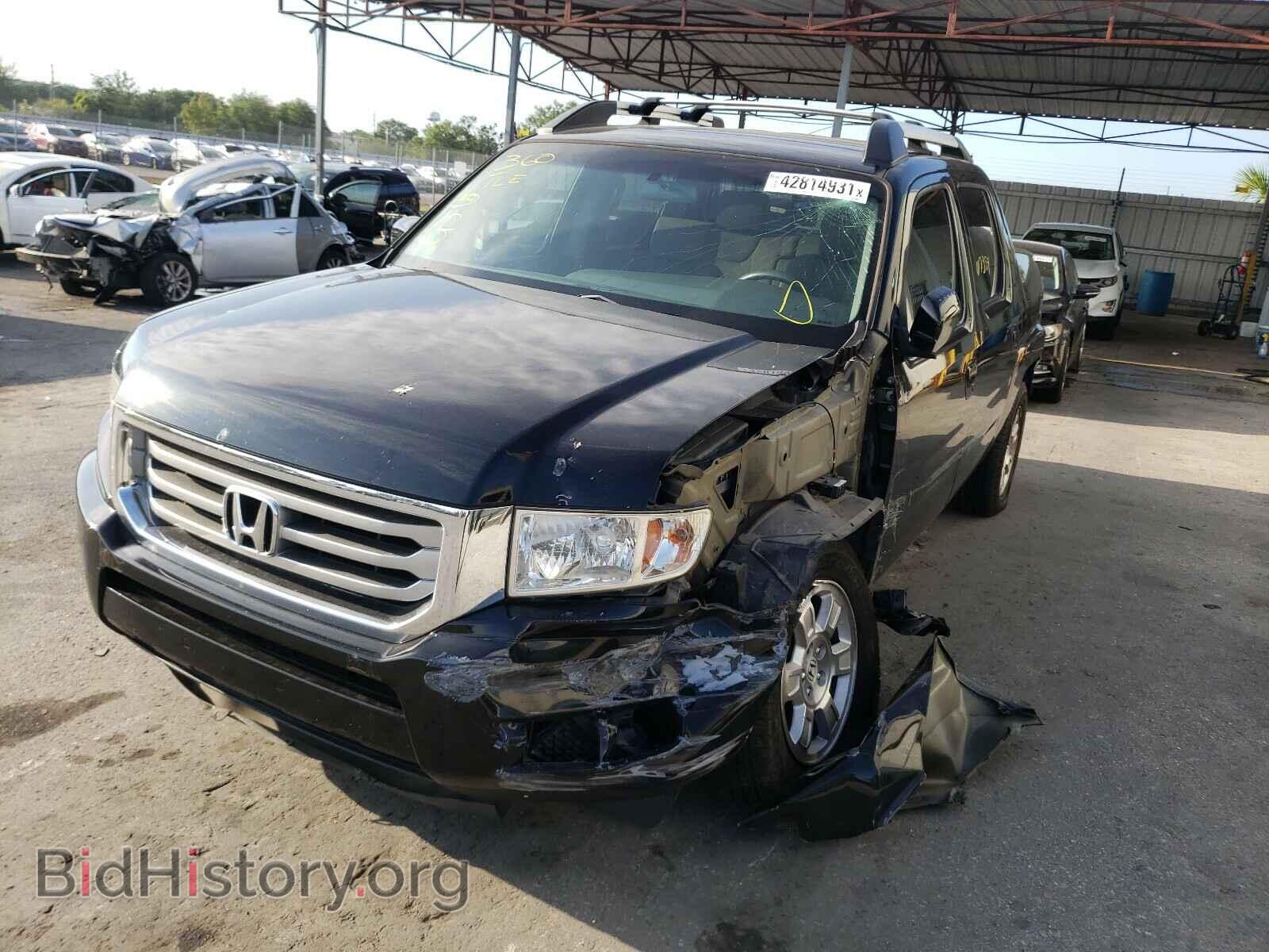 2012 HONDA RIDGELINE - VIN: 5FPYK1F47CB460489 - Фото 2