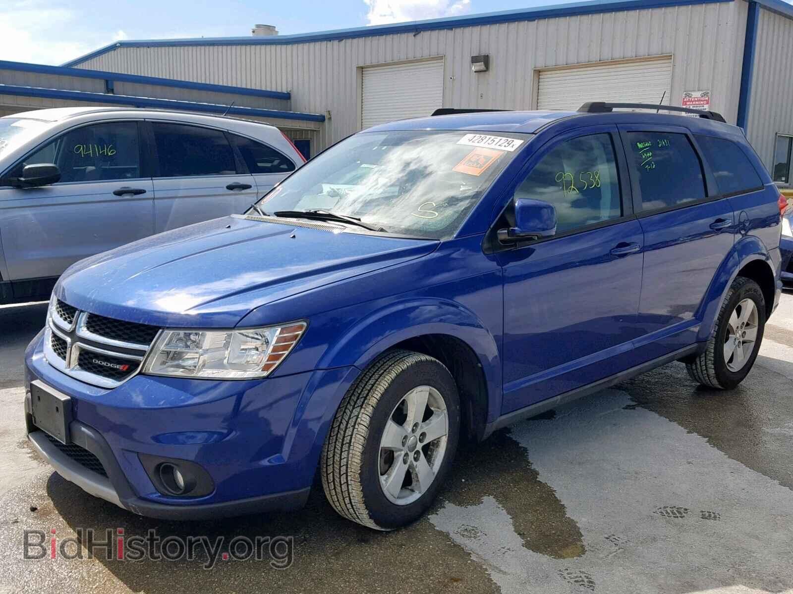 2012 DODGE JOURNEY SX - VIN: 3C4PDCBG4CT368610 - Фото 2