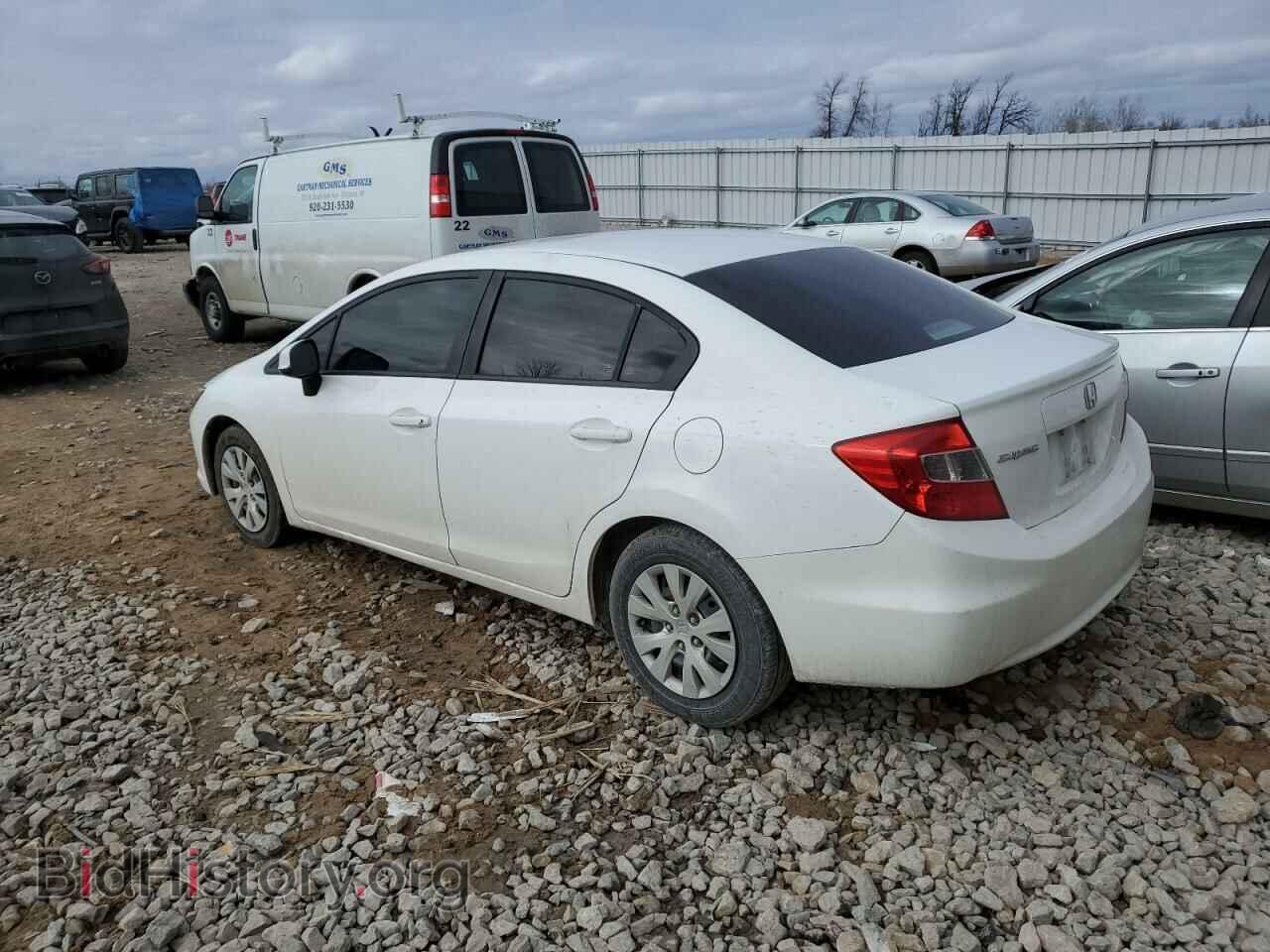 2012 HONDA CIVIC - VIN: 19XFB2E52CE057400 - Фото 2