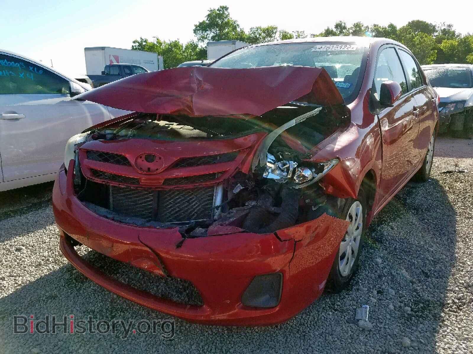 2011 TOYOTA COROLLA BA - VIN: 2T1BU4EEXBC591441 - Фото 2