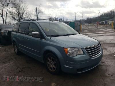 2010 Chrysler MINIVAN Town & COU, синий — VIN 2A4RR8D16AR414948, Copart