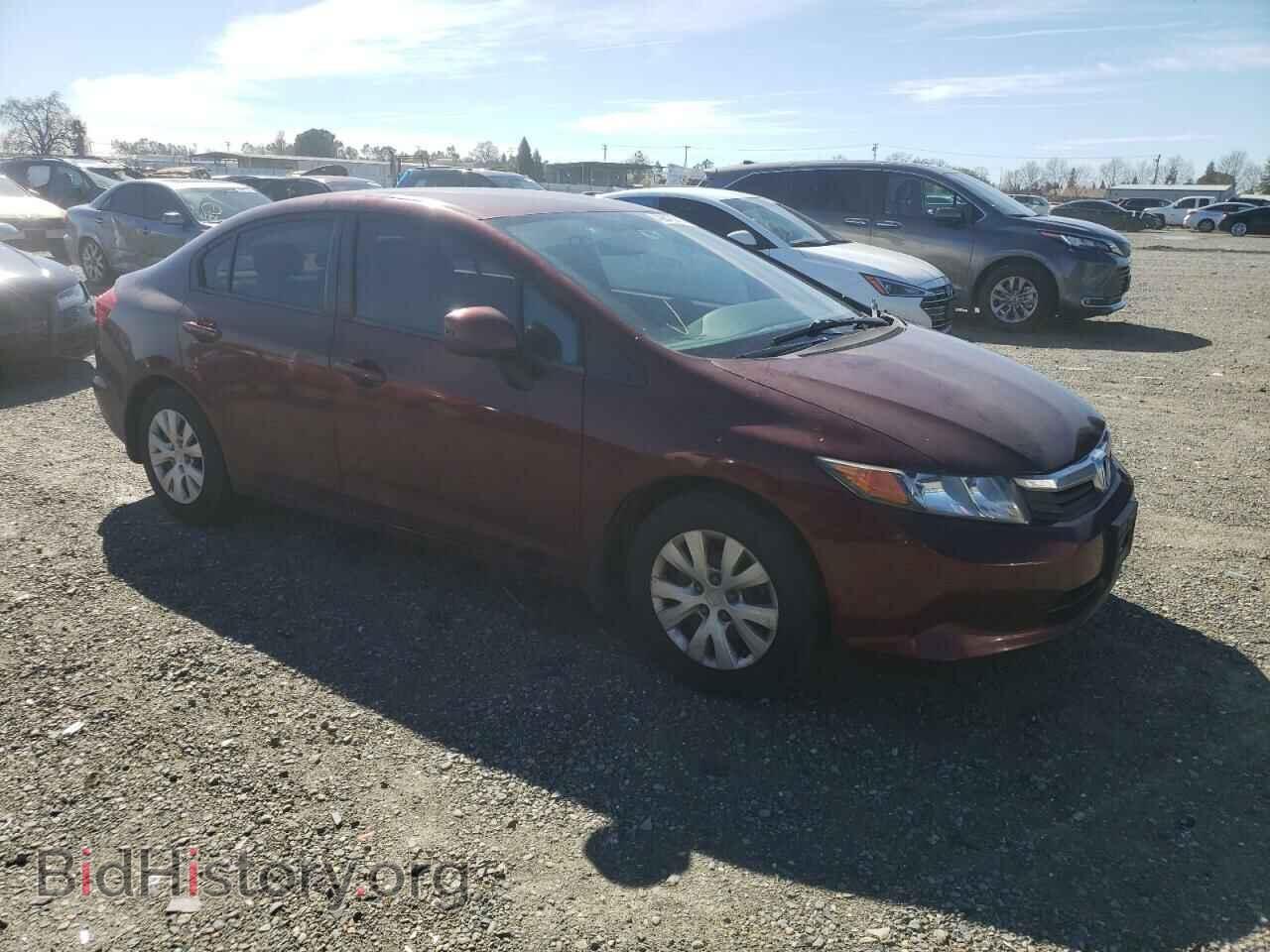 2012 HONDA CIVIC - VIN: 2HGFB2F55CH596078 - Фото 4