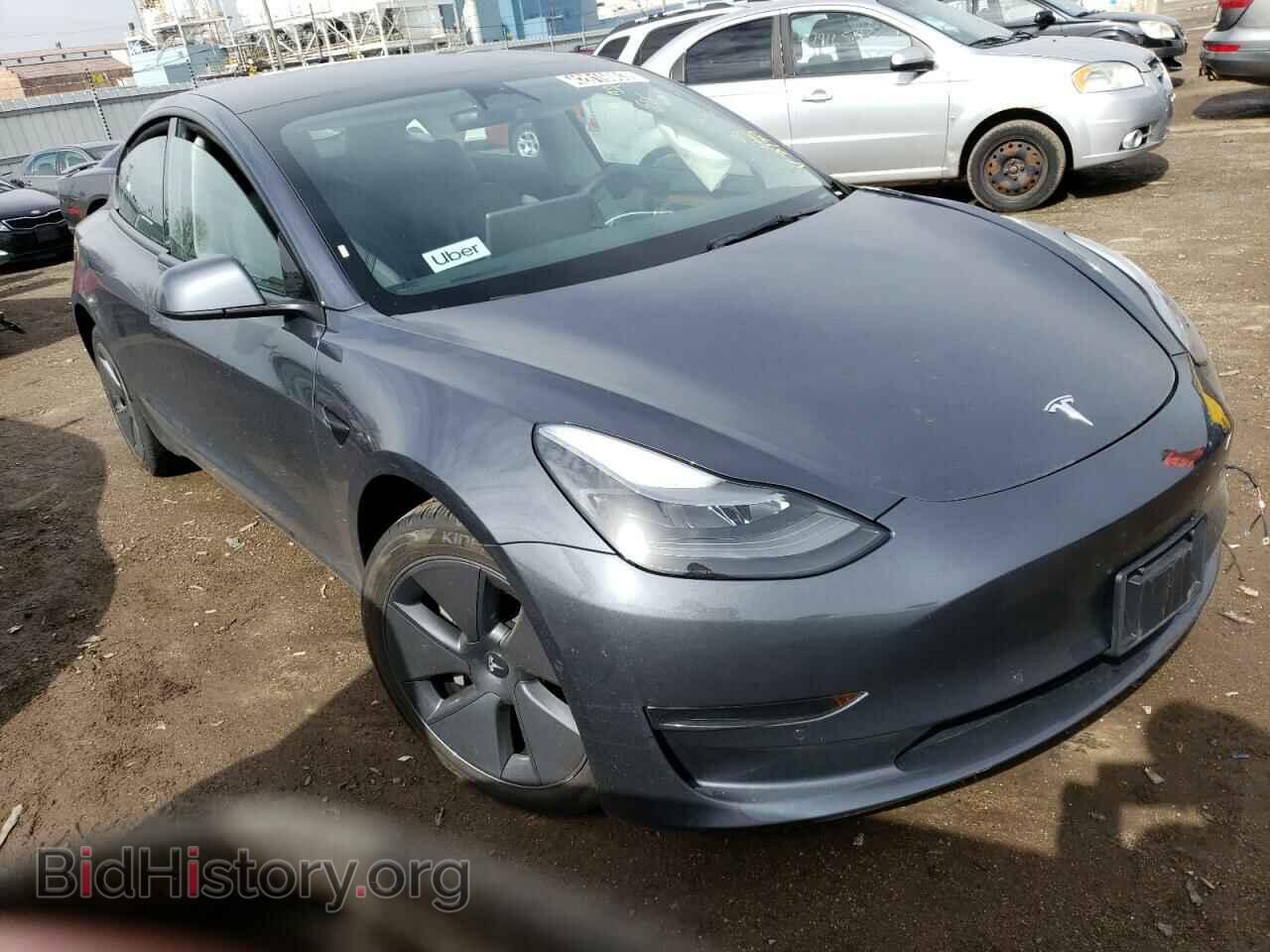 2022 TESLA MODEL 3 - VIN: 5YJ3E1EA6NF286158 - Фото 4