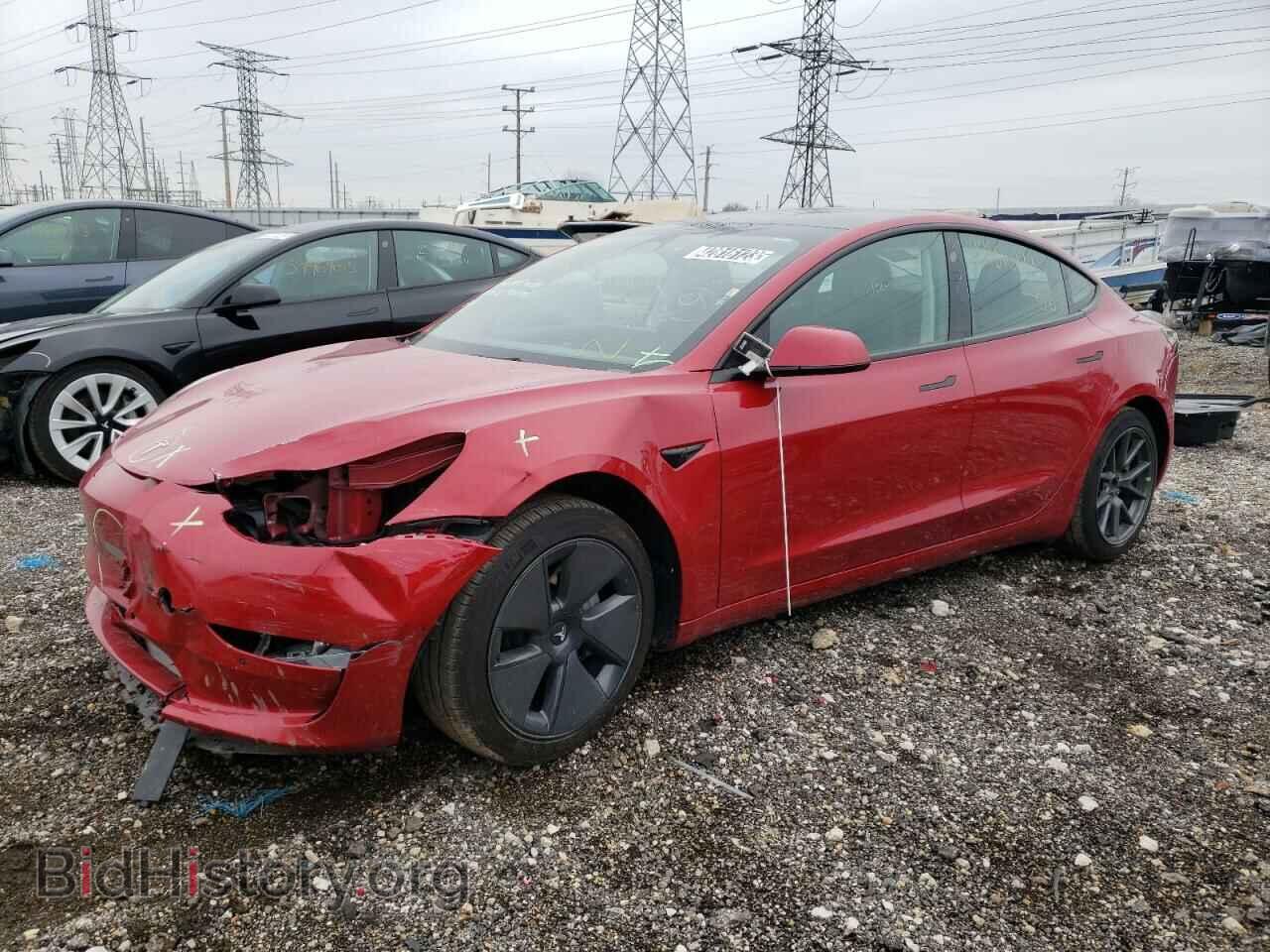 Photo 5YJ3E1EAXNF184801 - TESLA MODEL 3 2022