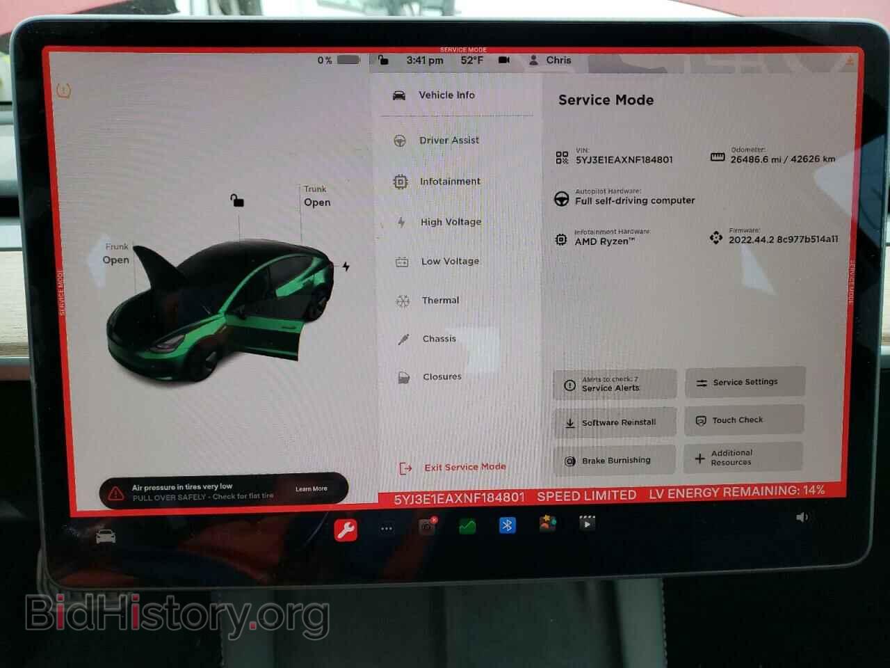 2022 TESLA MODEL 3 - VIN: 5YJ3E1EAXNF184801 - Photo 9