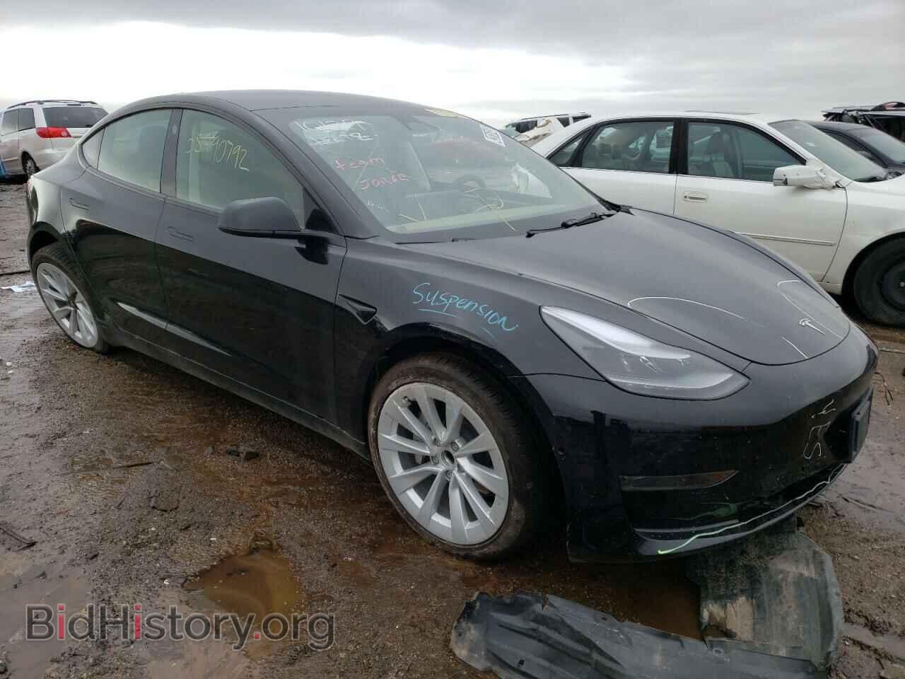 2022 TESLA MODEL 3 - VIN: 5YJ3E1EA5NF187573 - Фото 4