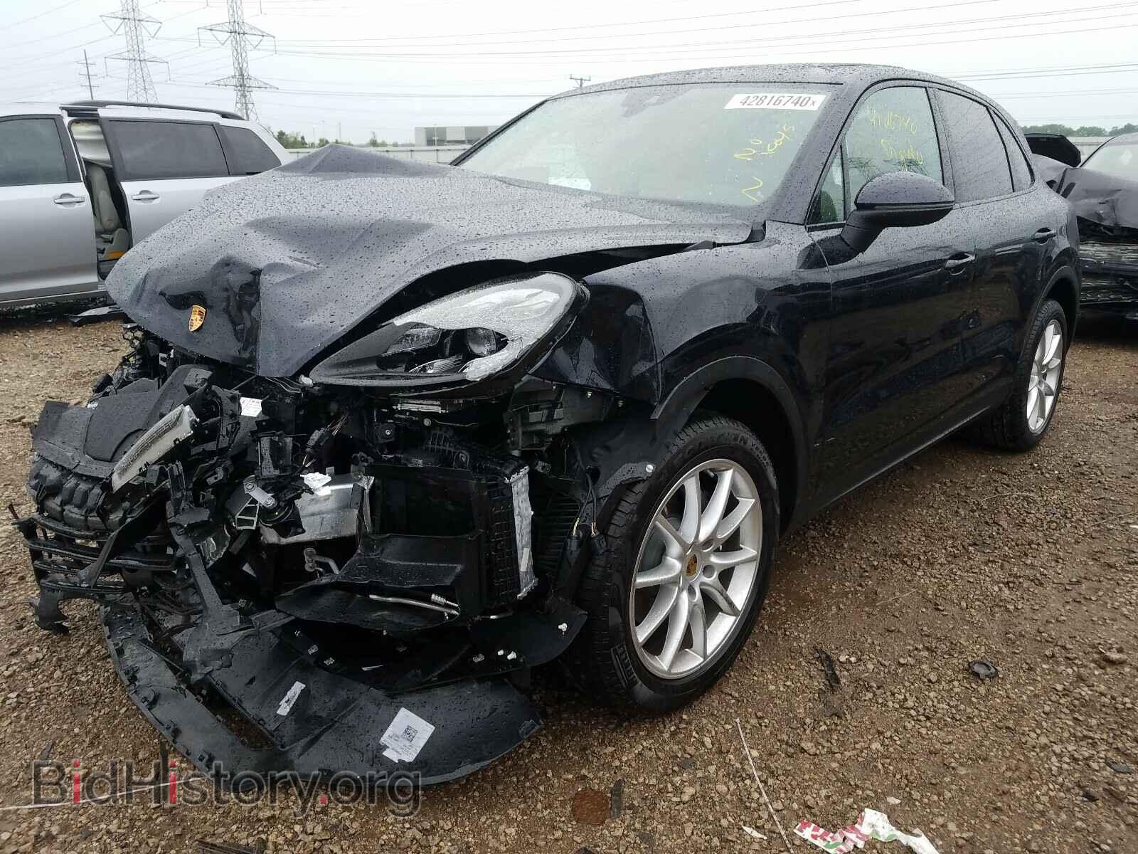 2020 PORSCHE CAYENNE - VIN: WP1AA2AY8LDA07503 - Фото 2
