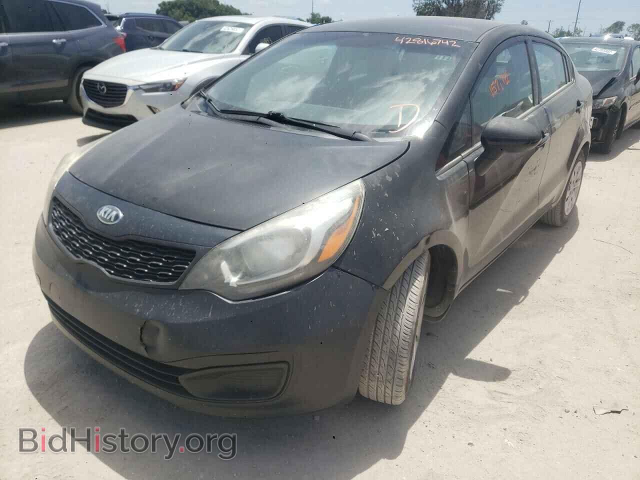 2015 KIA RIO - VIN: KNADM4A32F6501125 - Фото 2