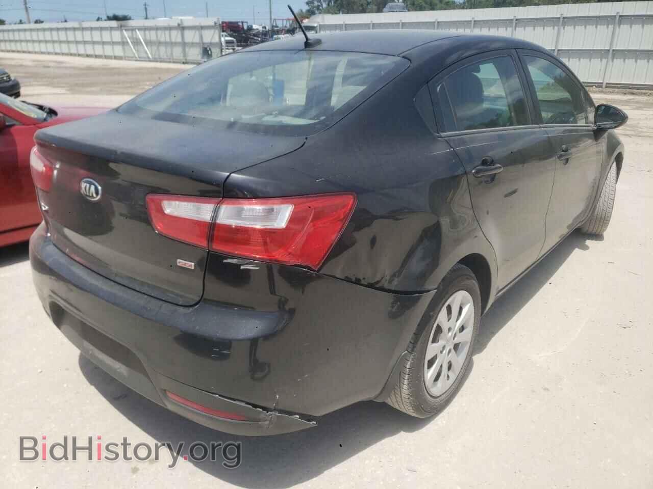 2015 KIA RIO - VIN: KNADM4A32F6501125 - Фото 4