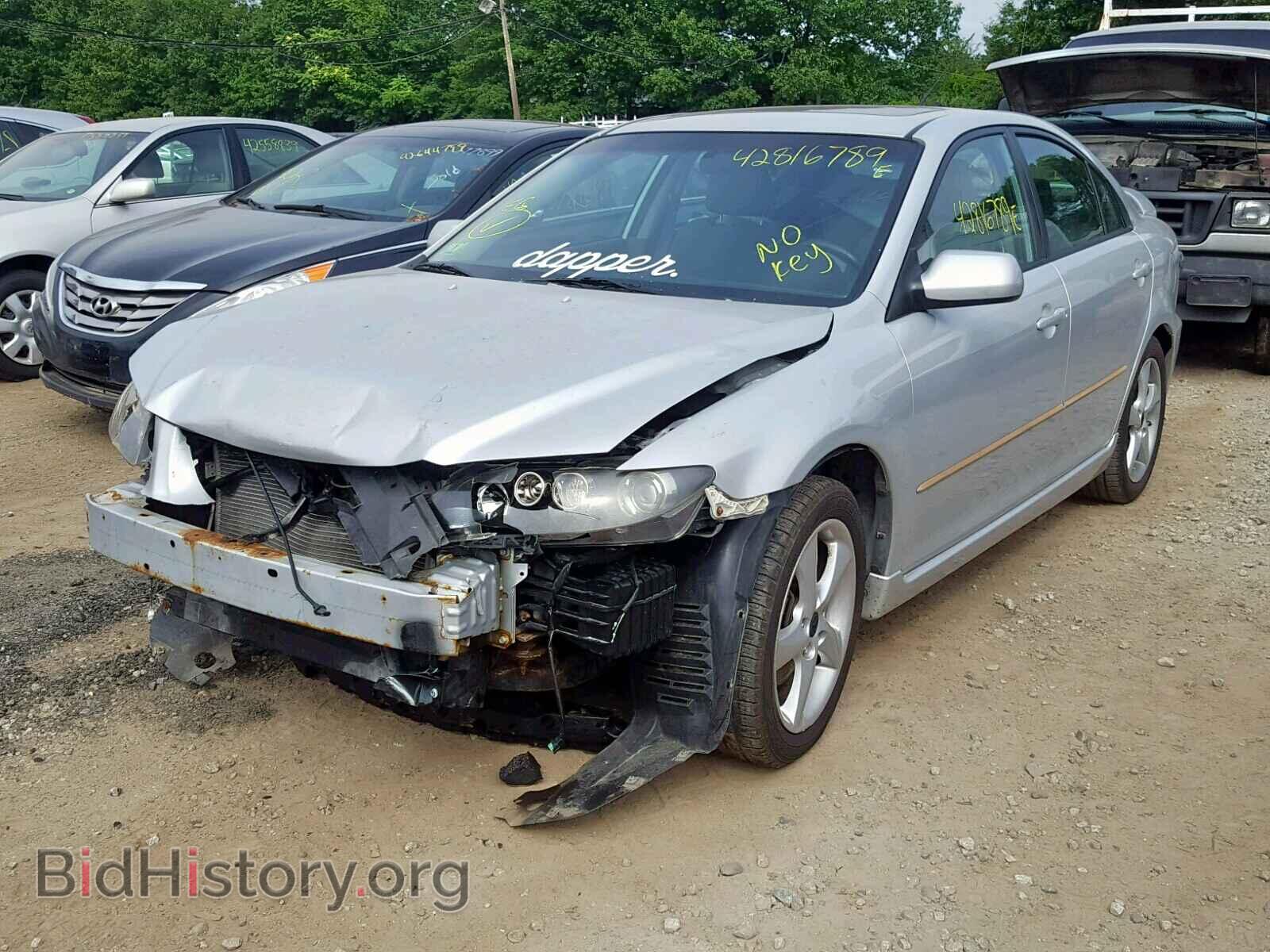 2008 MAZDA 6 - VIN: 1YVHP84C585M24350 - Фото 2
