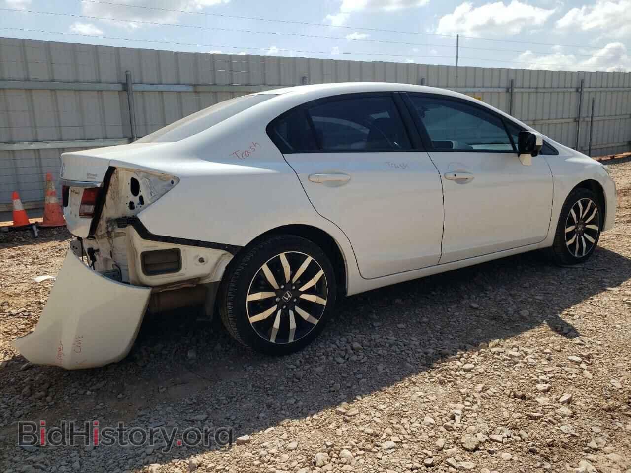 2015 HONDA CIVIC - VIN: 19XFB2F96FE044509 - Фото 3