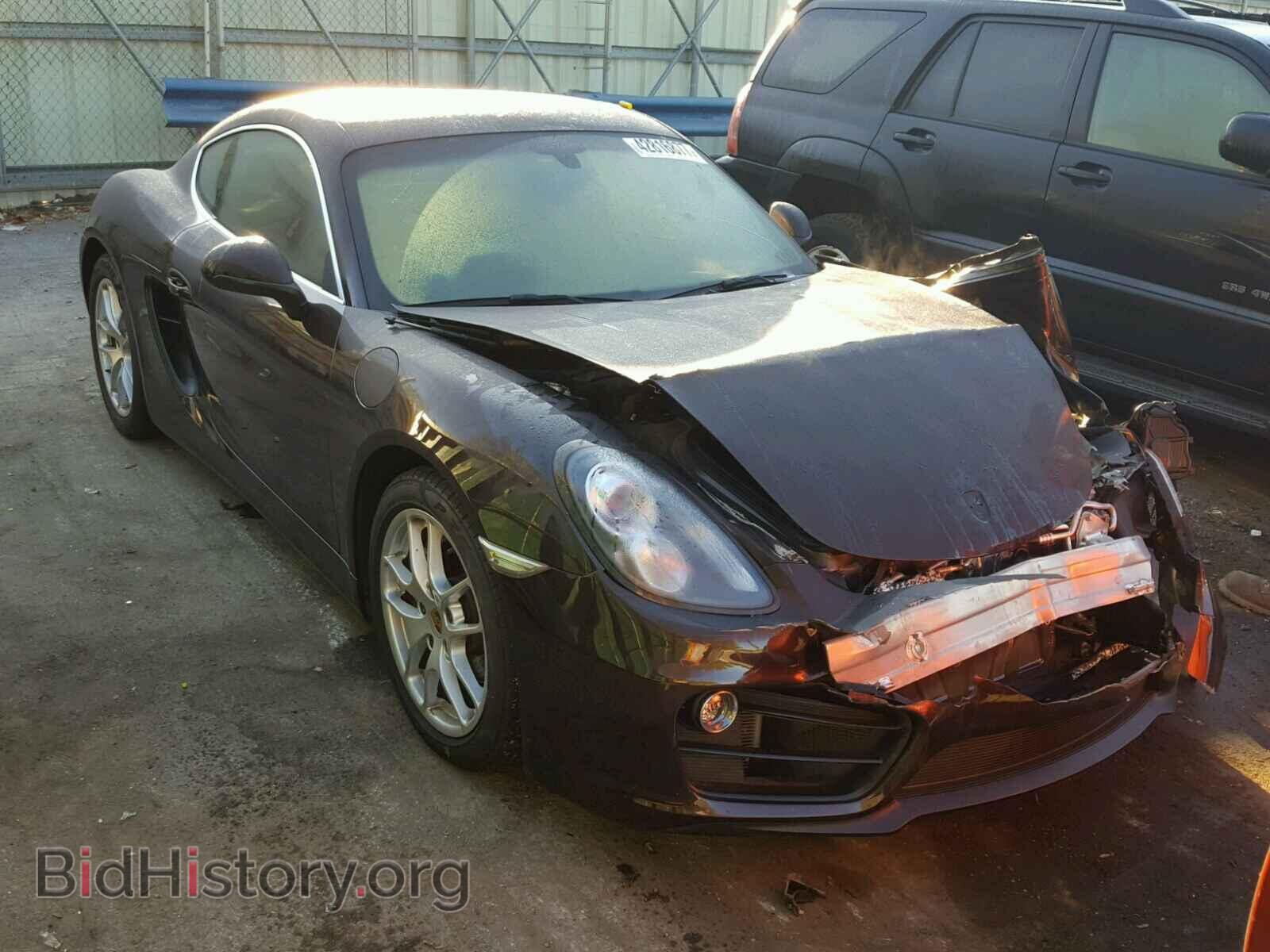 Фотография WP0AA2A86FK162147 - PORSCHE CAYMAN 2015