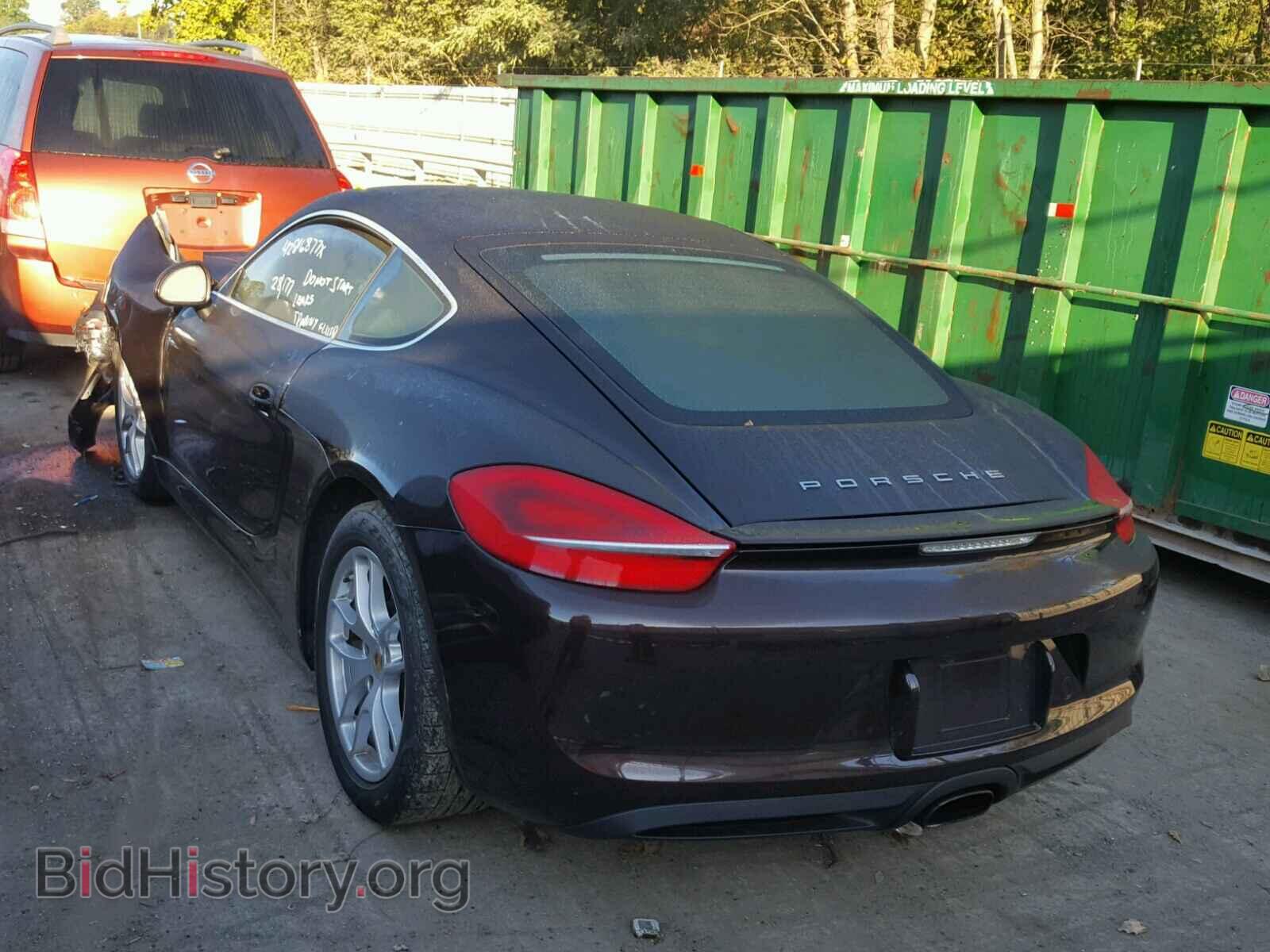 2015 PORSCHE CAYMAN - VIN: WP0AA2A86FK162147 - Фото 3