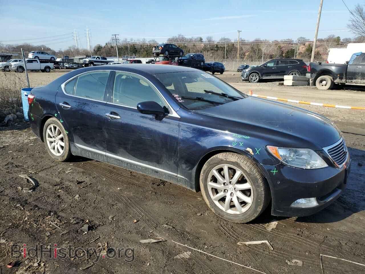 2007 LEXUS LS460 - VIN: JTHBL46F375042838 - Фото 4