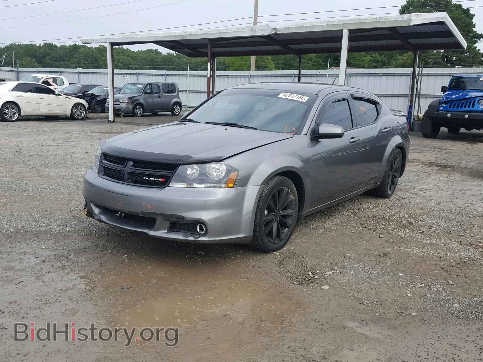 2013 DODGE AVENGER - VIN: 1C3CDZCG2DN742041 - Фото 2