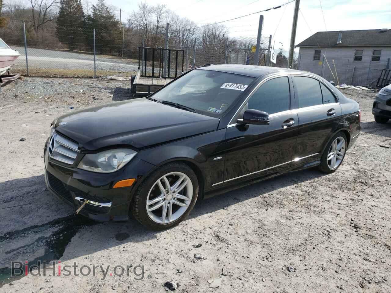 Фотография WDDGF4HB4CR224033 - MERCEDES-BENZ C-CLASS 2012