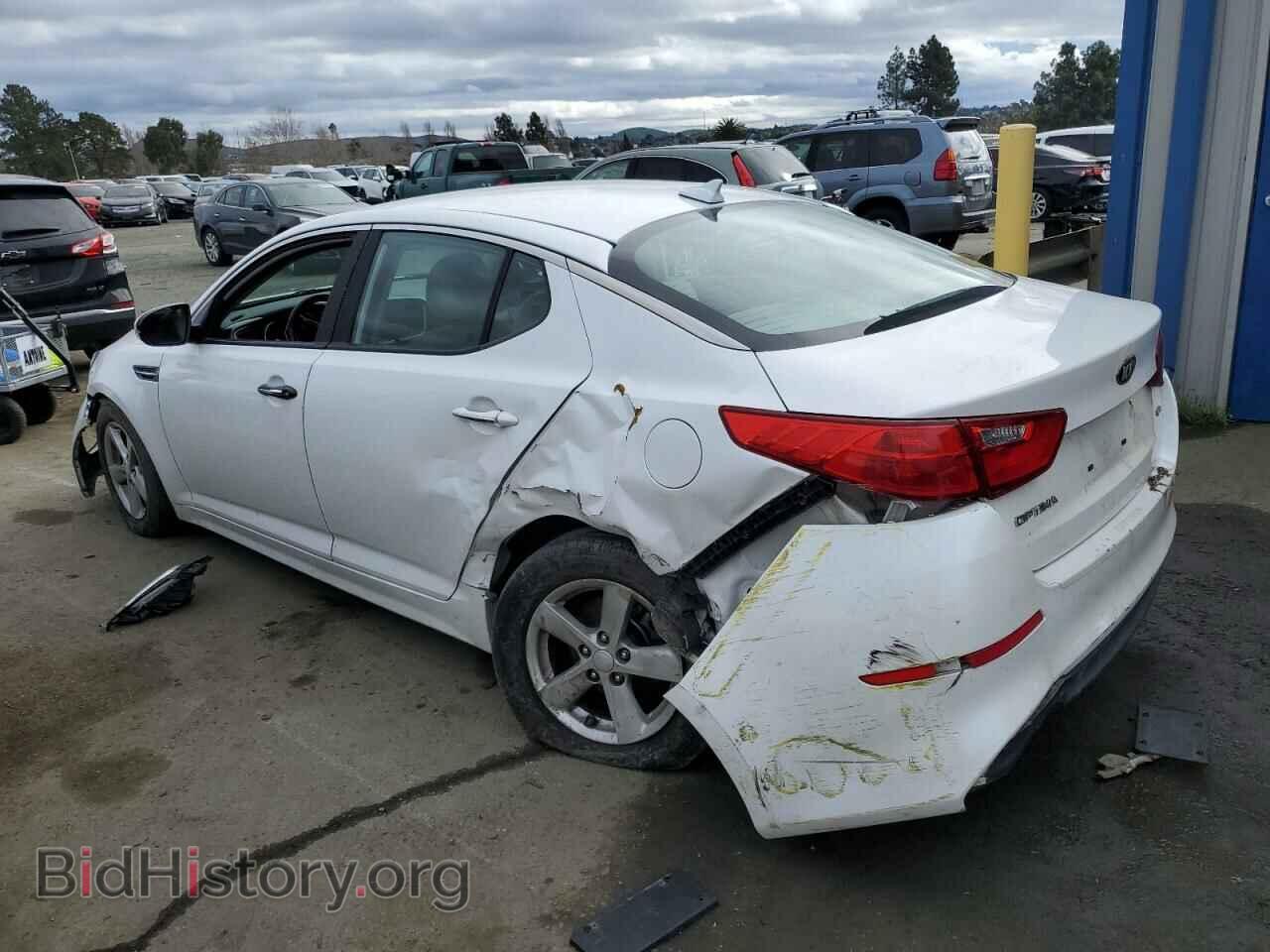 2015 KIA OPTIMA - VIN: KNAGM4A76F5621340 - Фото 2