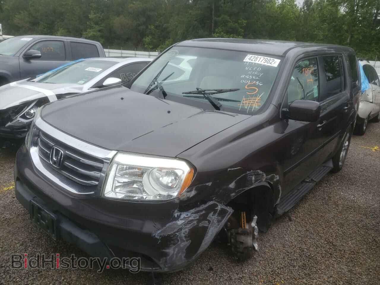 2012 HONDA PILOT - VIN: 5FNYF4H40CB001736 - Фото 2