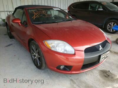 2011 Mitsubishi ECLIPSE ECLIPSE SP, red — VIN 4A37L2EF2BE002916, Copart