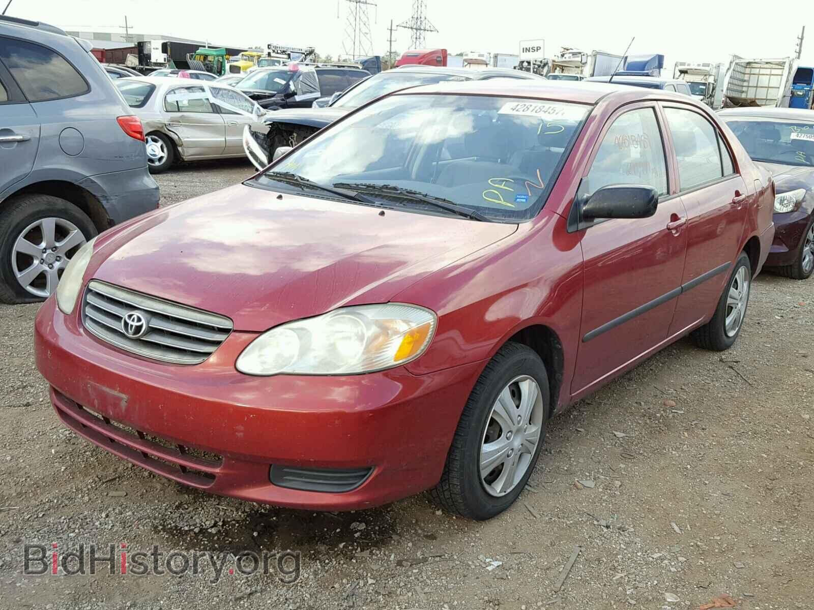 2003 TOYOTA COROLLA - VIN: JTDBR32E930041191 - Фото 2