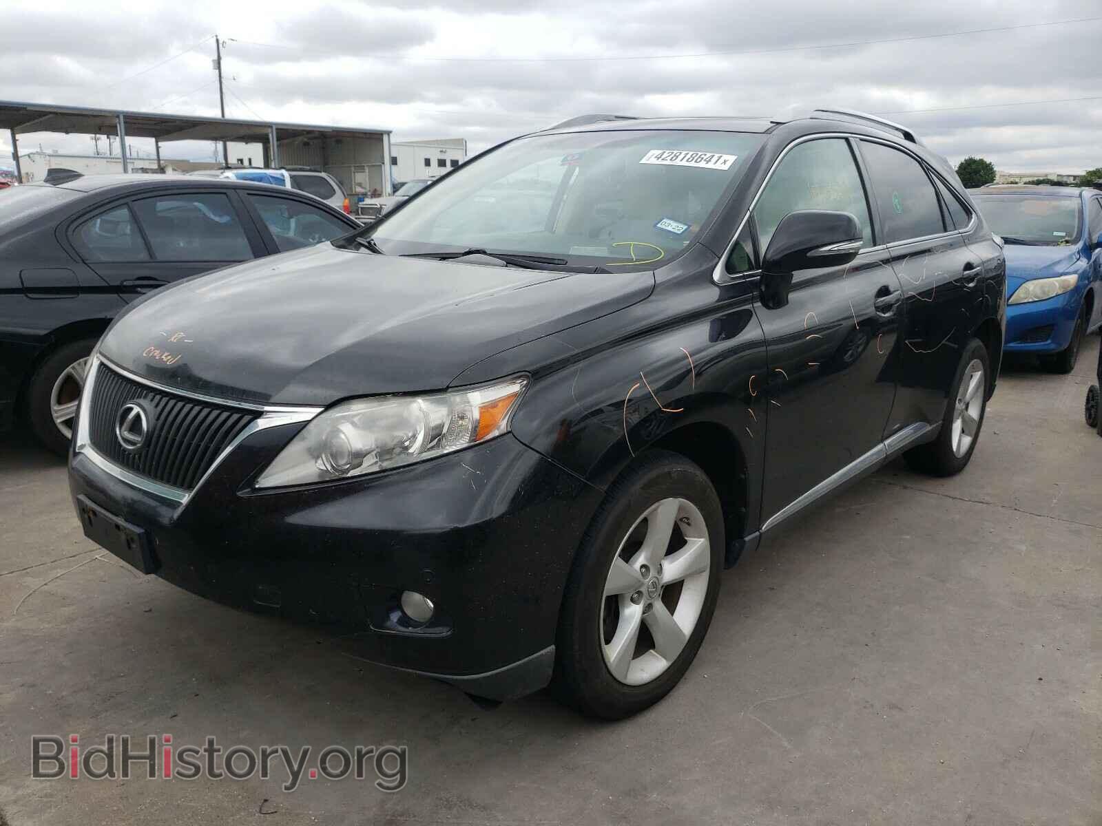 2010 LEXUS RX350 - VIN: 2T2BK1BA9AC035671 - Фото 2