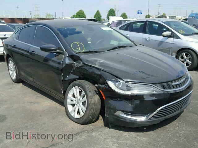 Фотография 1C3CCCAB0GN101112 - CHRYSLER 200 2016