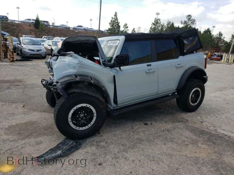 2021 Ford BRONCO Bronco BAS (VIN 1FMEE5DP9MLA91409) — photo 1 of 12, Copart, damage: biohazard/chemical