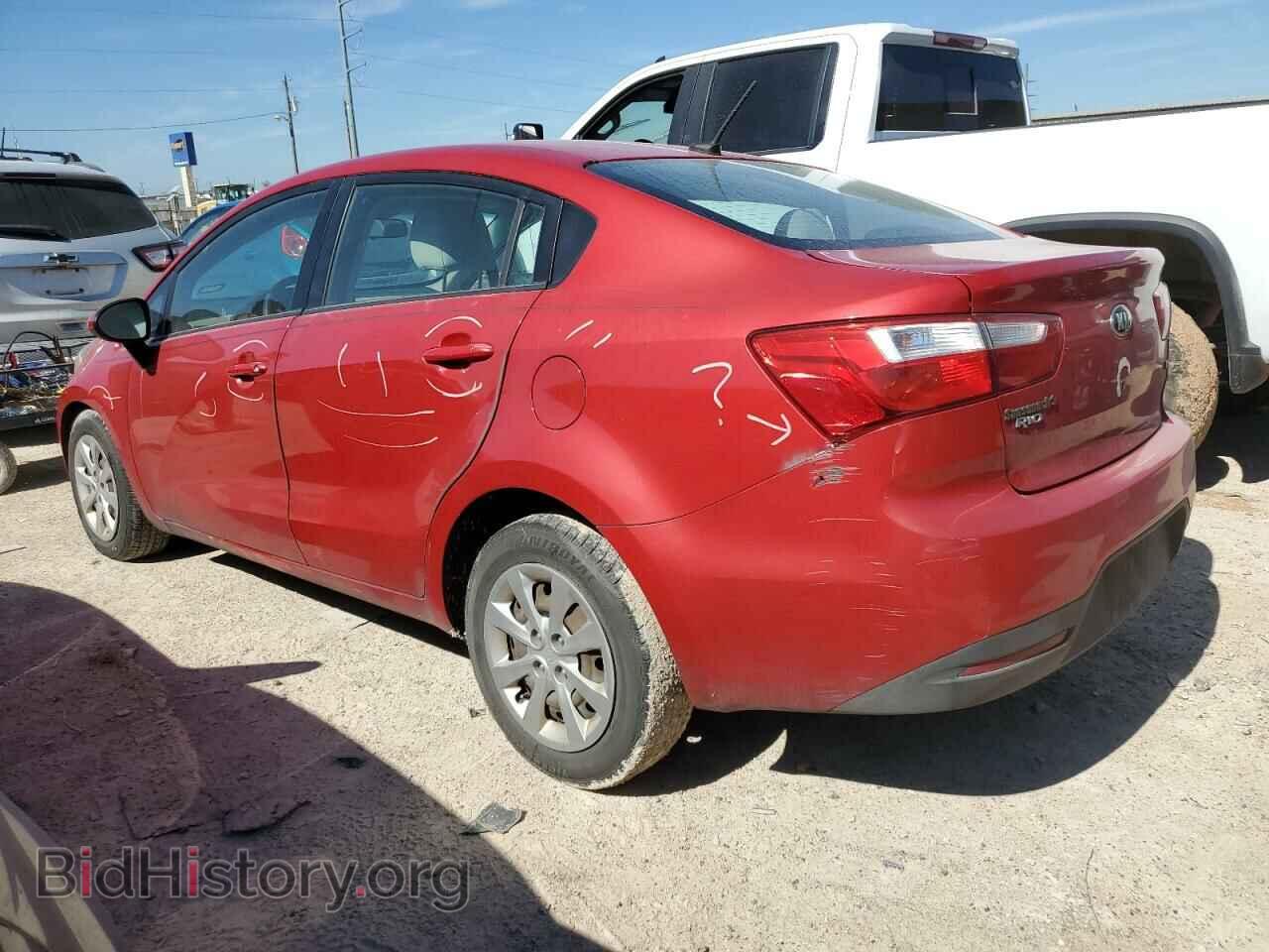 2013 KIA RIO - VIN: KNADM4A39D6156575 - Фото 2