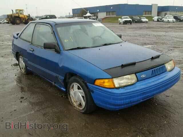 Photo 1FAPP1282MW195594 - FORD ESCORT 1991